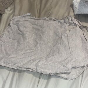 LA hearts wrap skirt